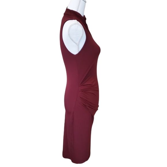 Skingraft XS Burgundy Dress - Picture 5 of 8